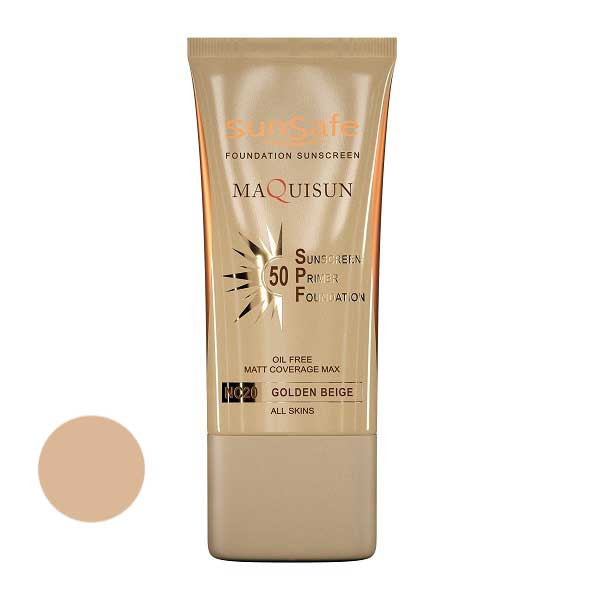 کرم ضد آفتاب رنگی سان سیف، SPF50، مدل NC20، مناسب انواع پوست با تنالیته متوسط و حجم 40 میلی‌لیتر، محافظت‌کننده در برابر اشعه‌های UVA و UVB، دارای فرمولاسیون فاقد چربی، با ماندگاری 2 ساعته